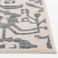 Central Oriental Heirloom Candace Champagne and Sky Blue 7"10" x 9"10" Area Rug, , large