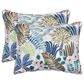 J. Queen New York Rainforest 3-Piece Full/Queen Quilt Set in Teal, , large