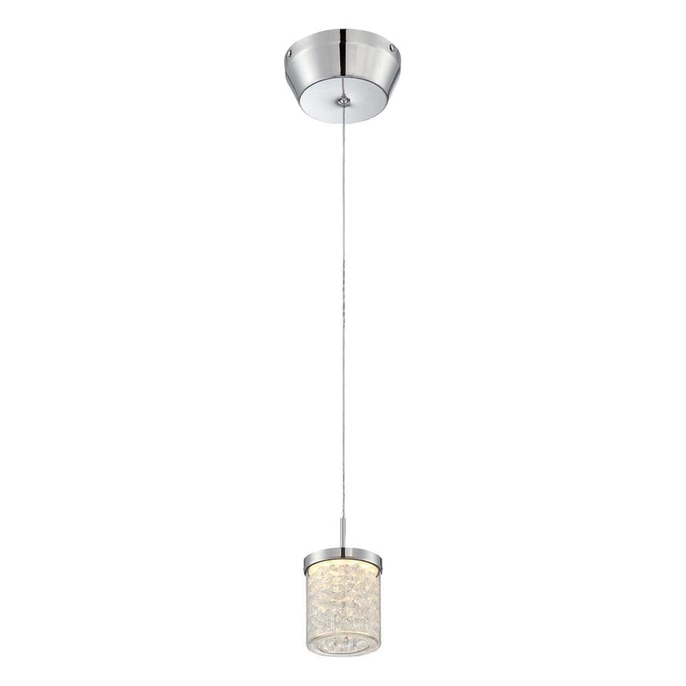 Lite Source Kristen LED Mini Pendant in Chrome, , large
