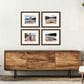Paragon 23" x 27" Peaceful Lake Wall Art Set in Brown (Set of 4), , large