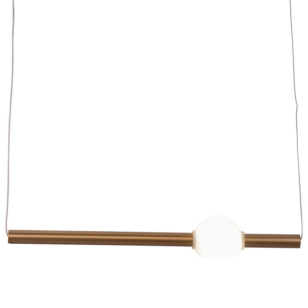 Zuo Modern Adeo Ceiling Lamp in Brass, , large