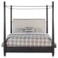 Hooker Furniture Big Sky King Canopy Bed in Charred Timber, , large