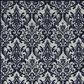 Nourison Damask DAS02 2"3" x 3"9" Ivory and Navy Area Rug, , large