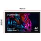 Furrion Aurora 43" Class Partial Sun 2 Outdoor 4K UHD LED TV in Black - Smart TV, , large
