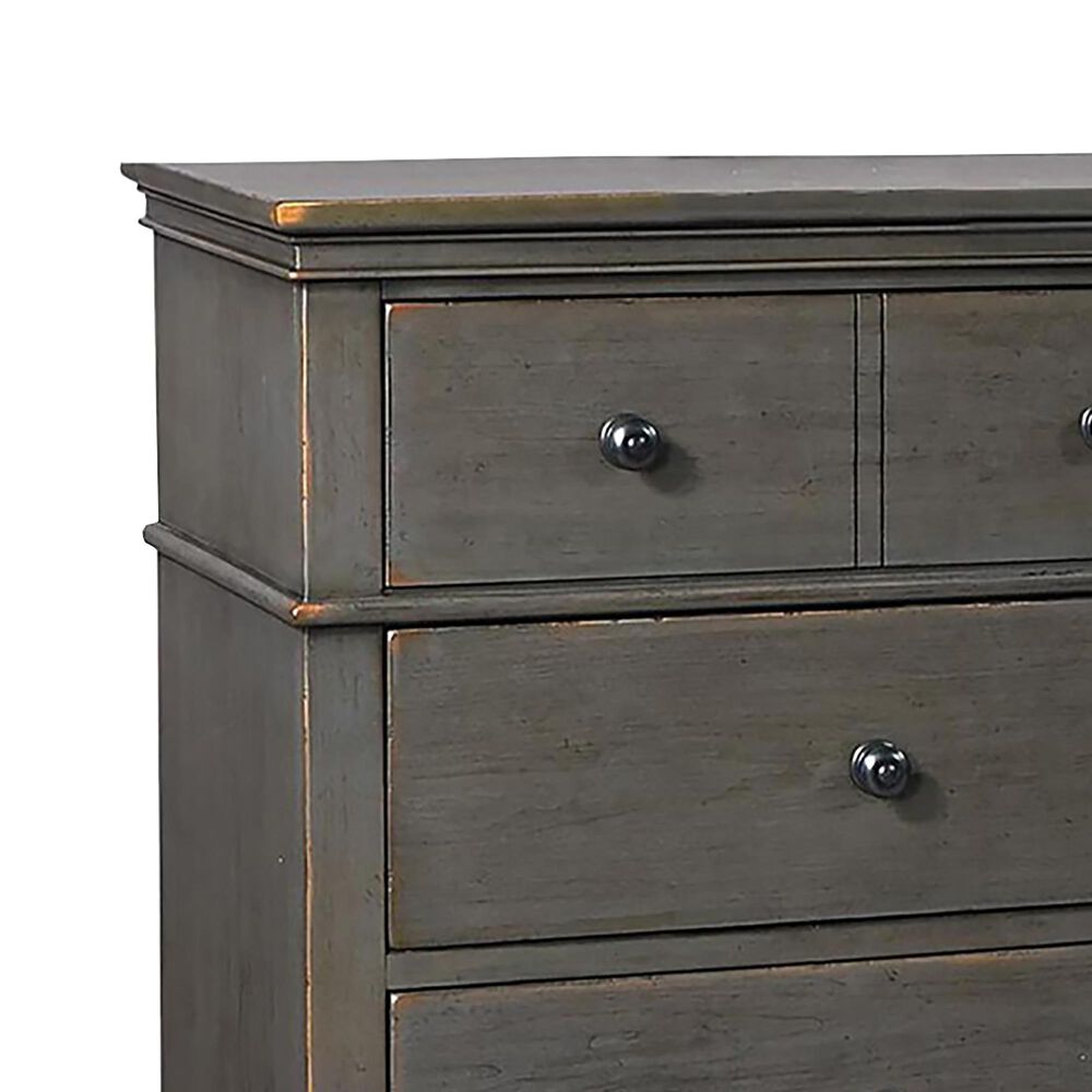 Riva Ridge Oxford 6-Drawer Dresser in Peppercorn, , large