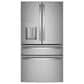 GE Profile 2-Piece Kitchen Package with 27.9 Cu. Ft. Refrigerator and 2.0 Ice Maker in Stainless Steel, , large