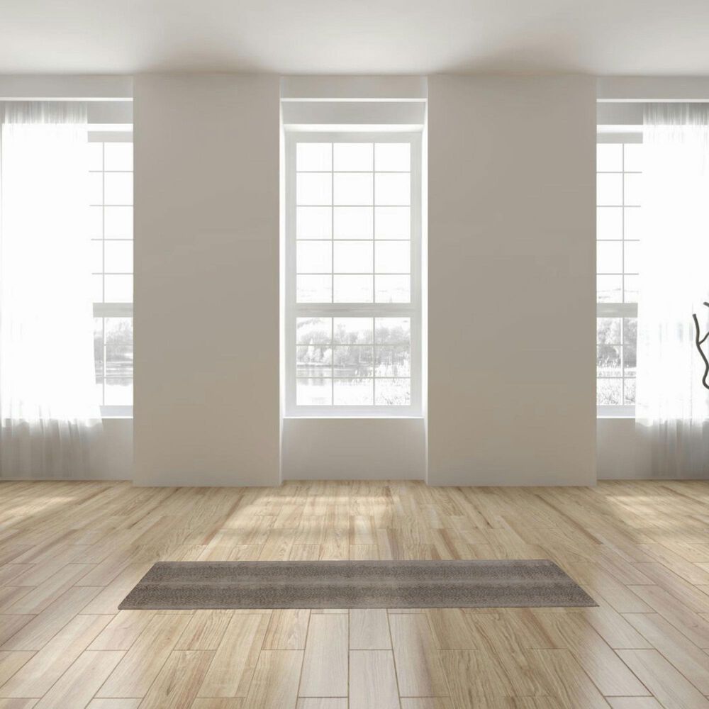 Jaipur Catalyst Axis Feather Gray and Moonbeam 2&#39;2&quot; x 8&#39; Runner, , large