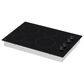 GE Appliances GE 30" Built-In Electric Cooktop with Knob Control in Black JP3030DWBB, , large