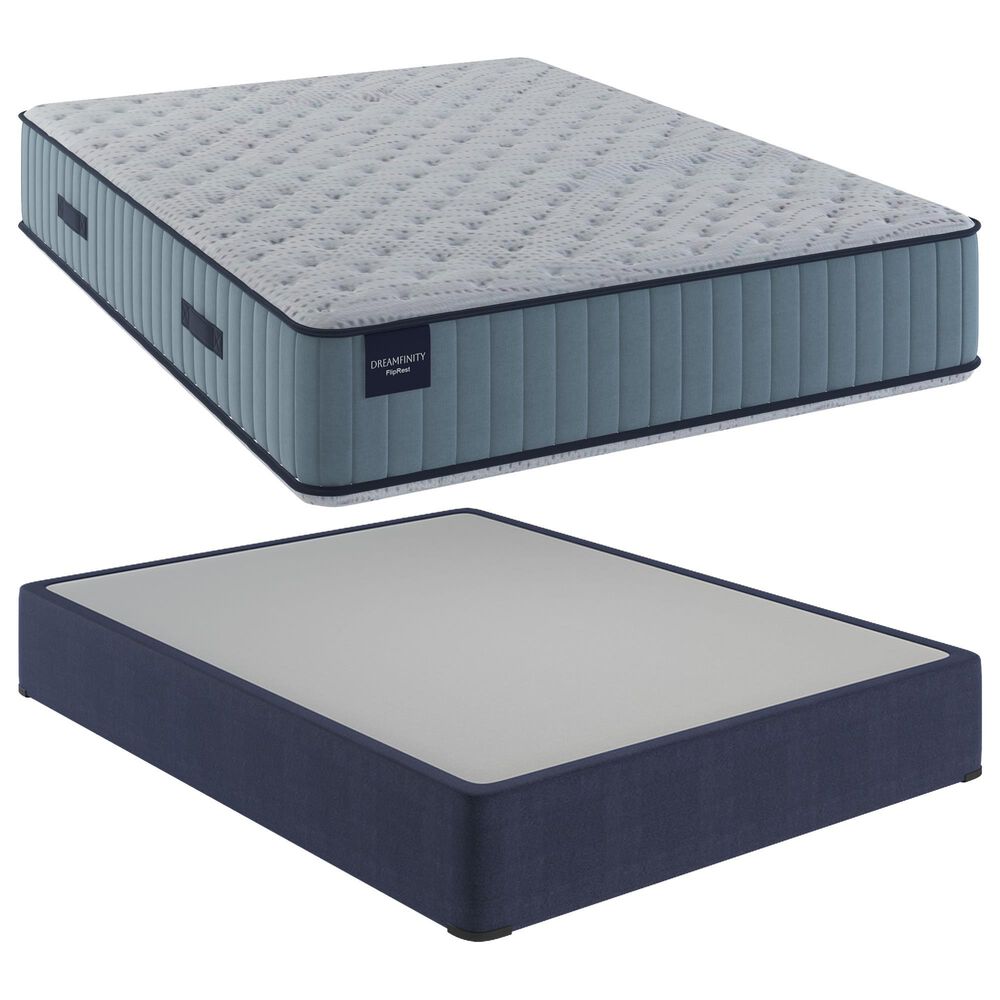 Dreamfinity Fliprest Firm Queen Mattress with High Profile Box Spring, , large