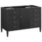 James Martin Vanities Myrrin 48" Vanity in Carbon Oak with 3 cm Ethereal Noctis Quartz Top, , large
