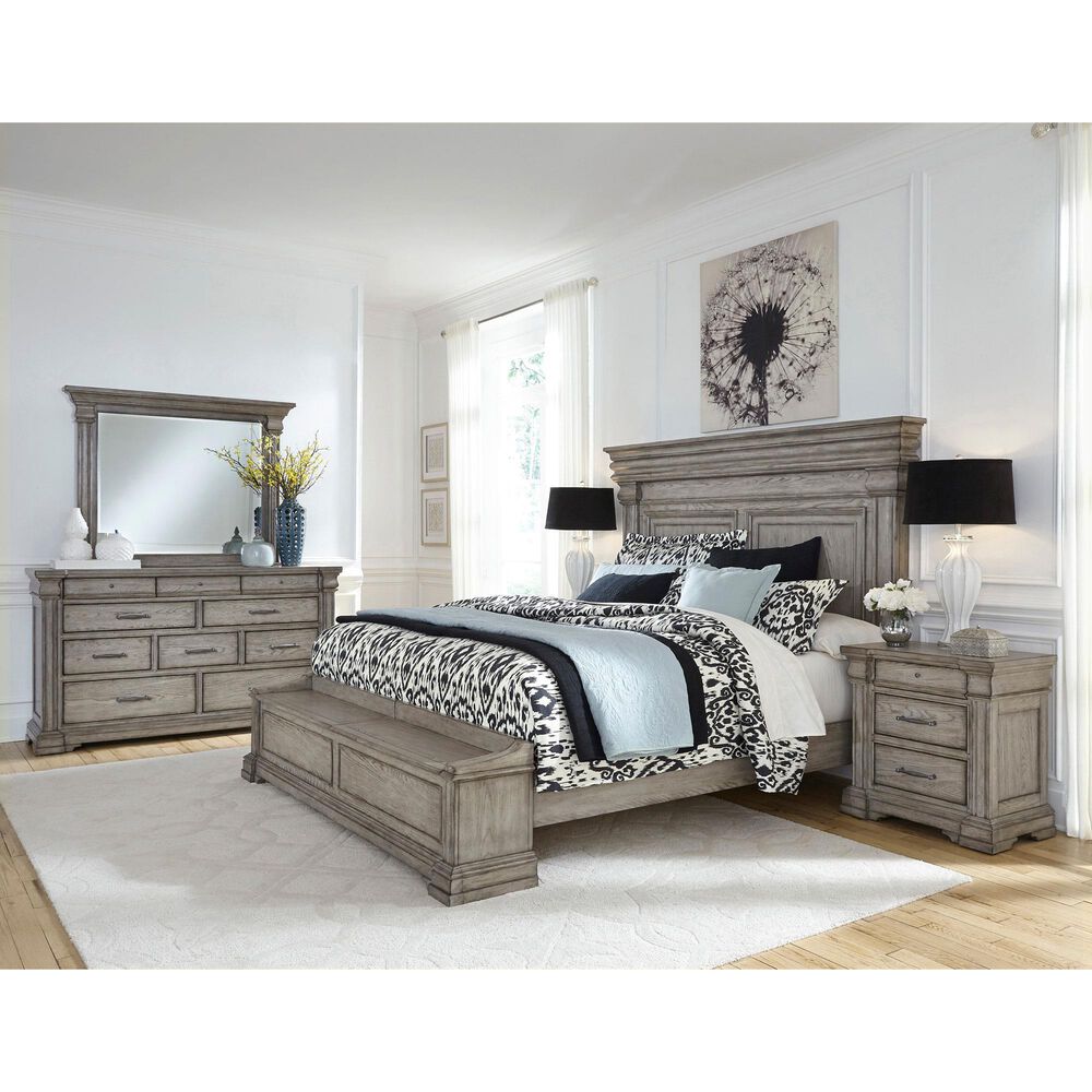 Chapel Hill Madison Ridge Dresser Mirror in Bluff Gray, , large