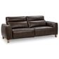 Classic Home Conway Right Arm Facing Power Recliner Chair in Brown, , large
