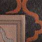 Safavieh Bermuda 4" x 6" Charcoal and Rust Indoor/Outdoor Area Performance Rug, , large