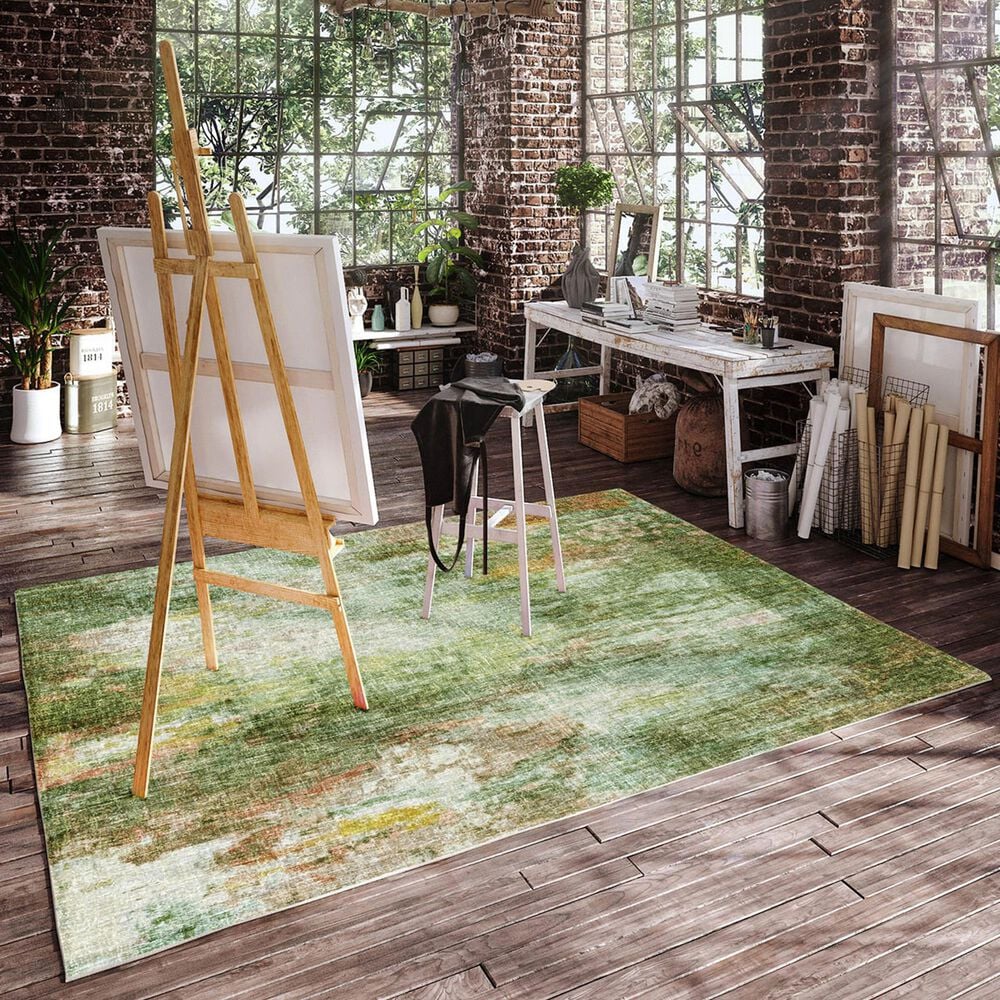 Dalyn Rug Company Boca BO10 Sage 5&#39; x 7&#39;6&quot; Area Rug, , large