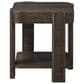 Steve Silver Furniture Salina Square End Table in Espresso, , large