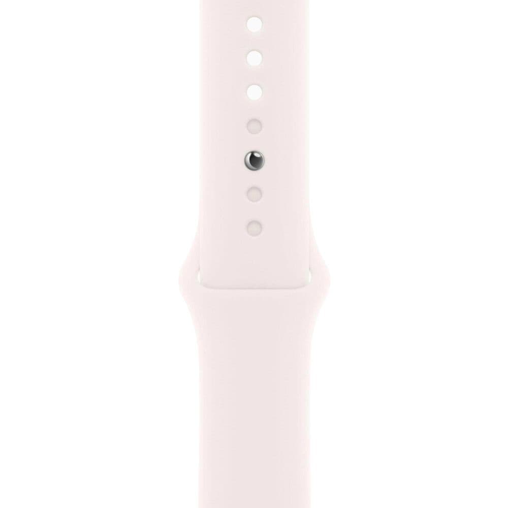 Apple Watch Series 11 (GPS+Cellular) 46mm Titanium Case with Light Blush Sport Band - S/M in Gold and 2-Year AppleCare+, , large