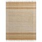 Magnolia Home Louie 9"3" x 13" Ivory and Natural Area Rug, , large