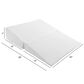 Timberlake Lavish Home Folding Wedge Memory Foam Pillow in Ivory, , large