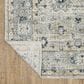 Oriental Weavers Windham WIN01 Ivory and Blue 8" x 10" Area Rug, , large