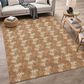Dalyn Rug Company Soft Essentials Chevron Paprika 8" x 10" Area Rug, , large