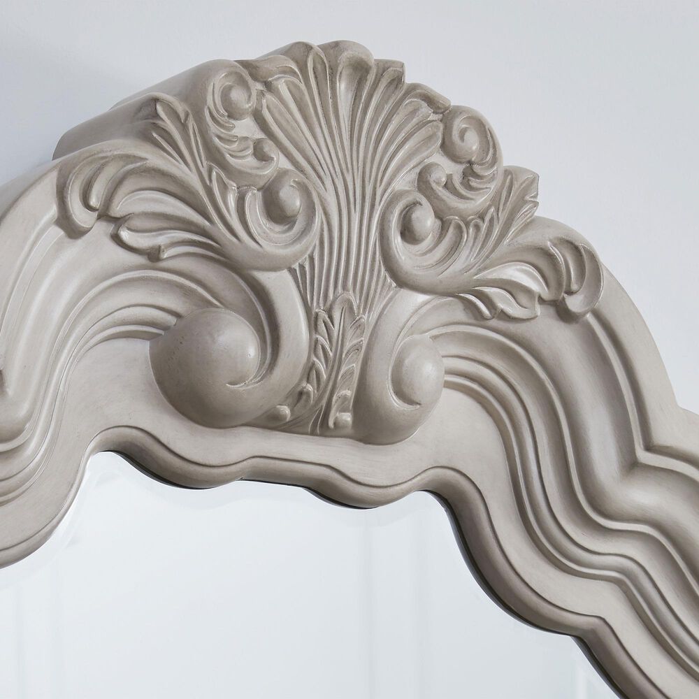 Millenium Bruchandi 3-Piece King Panel Bedroom Set in Antique White, , large