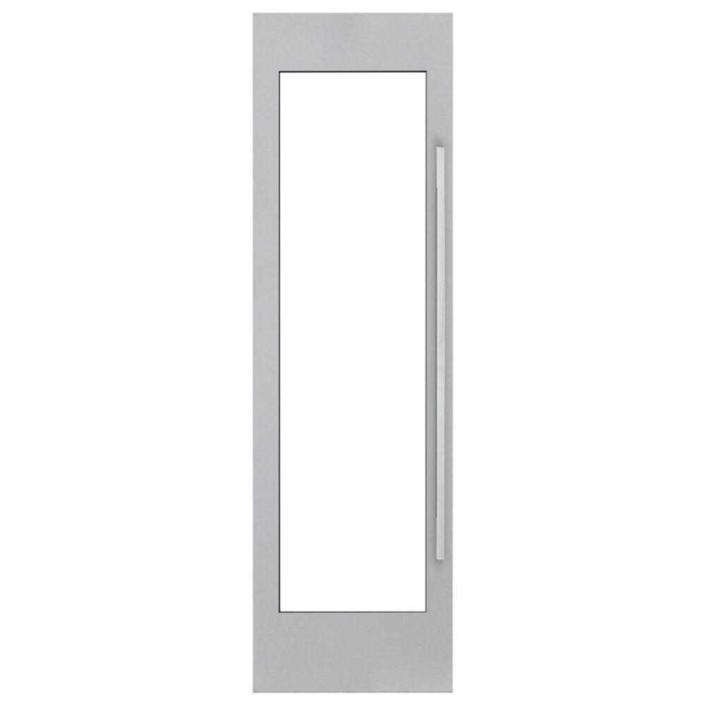 Signature Kitchen Suite Transitional Panel Kit for 24" Wine Column with Left Hinge in Satin Stainless Steel, , large