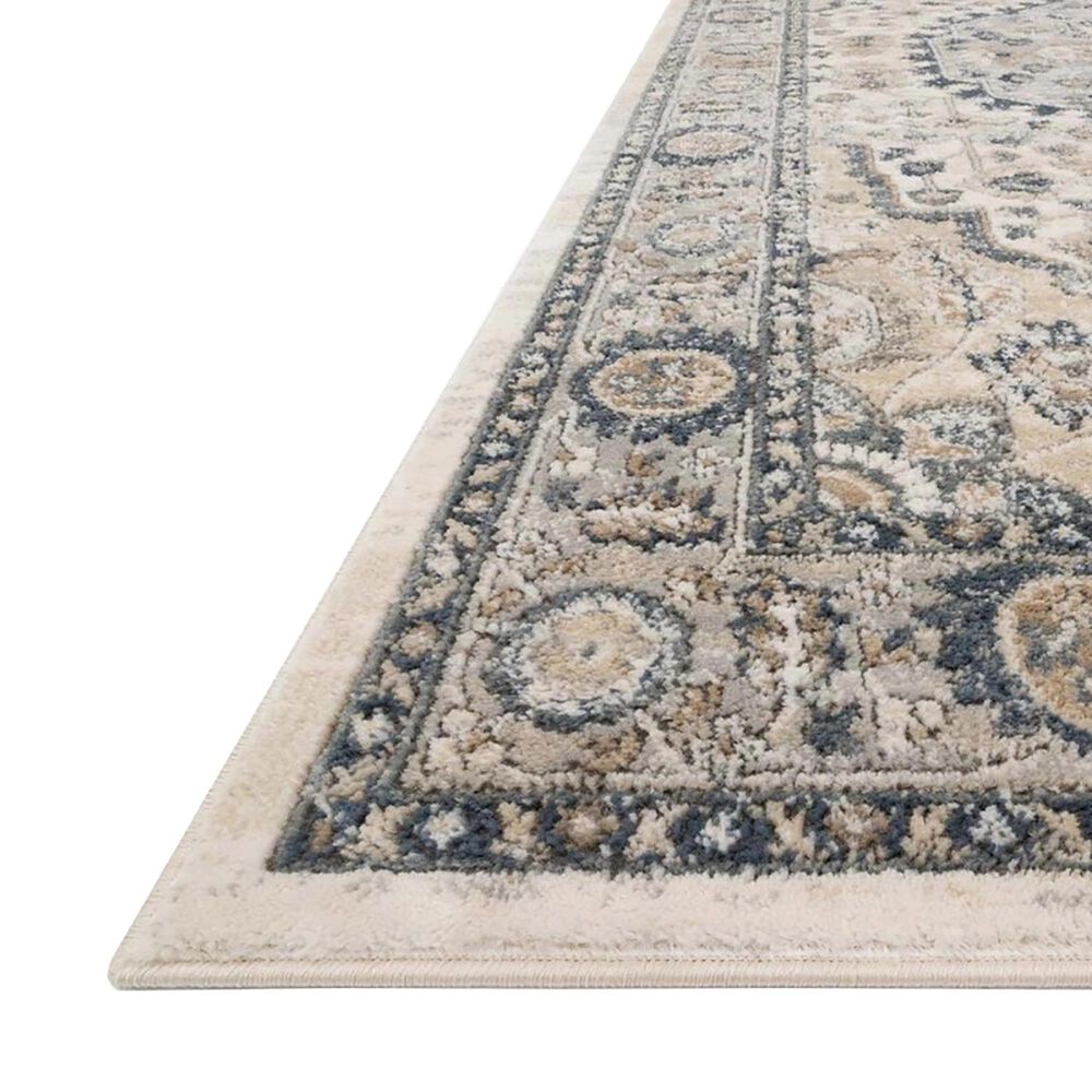 Loloi II Teagan TEA-01 11&#39;6&quot; x 15&#39; Natural and Light Grey Area Rug, , large
