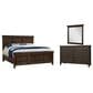 Viceray Collections Passageways 3 Piece Queen Bedroom Set in Charleston Brown, , large