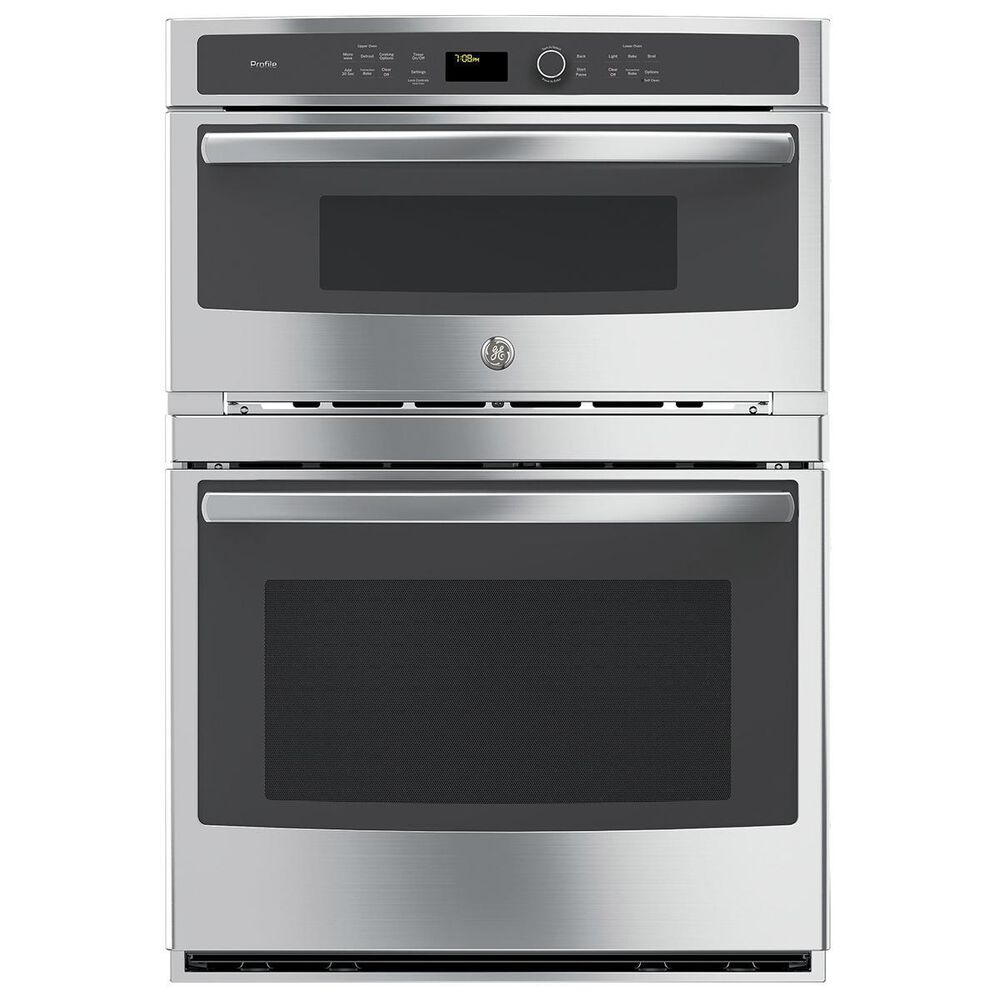 GE Profile 36" Gas Cooktop with 30" Built-In Combination Microwave/Wall Oven in Stainless Steel, , large