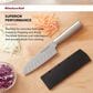KitchenAid Gourmet 5" Serrated Utility Knife with Blade Cover in Stainless Steel, , large