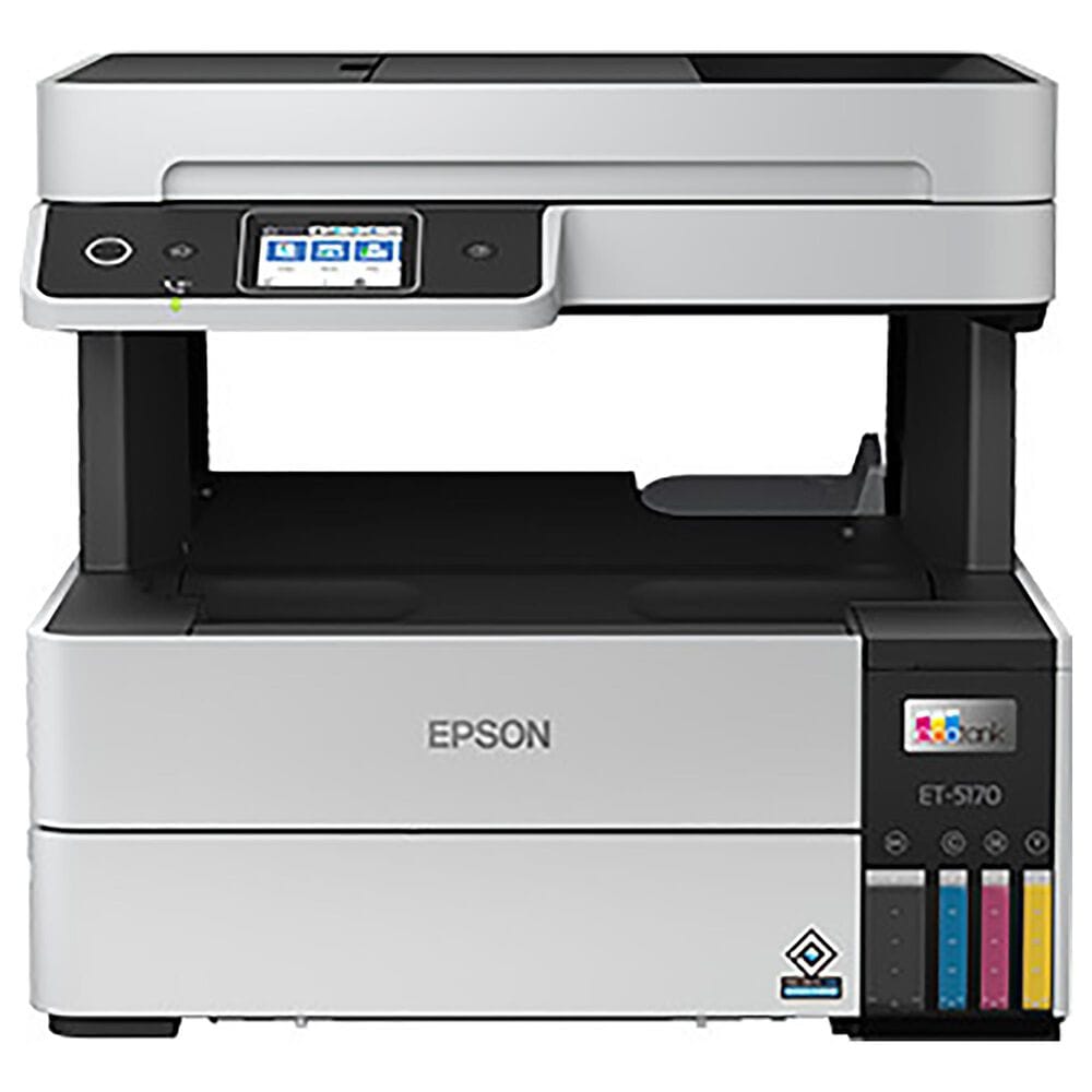 Epson EcoTank Pro ET-5170  Wireless  All-in-One SuperTank Printer in White, , large