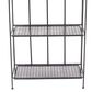 Maple and Jade 66" Traditional Bakers Rack in Black, , large