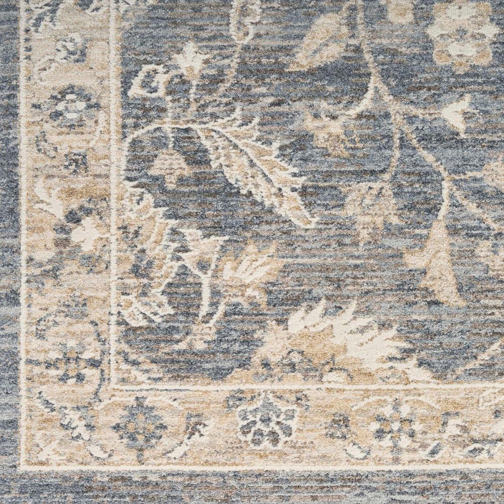 Nourison Retreat RET01 Blue 5'3" x 7'6" Area Rug, , large