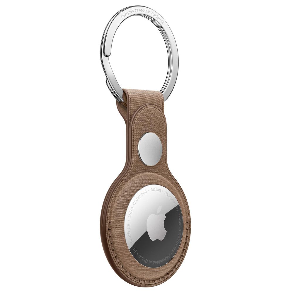 Apple AirTag FineWoven Key Ring - Taupe, , large
