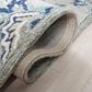 Safavieh Micro-Loop MLP387F 4" x 6" Gray and Blue Area Rug, , large