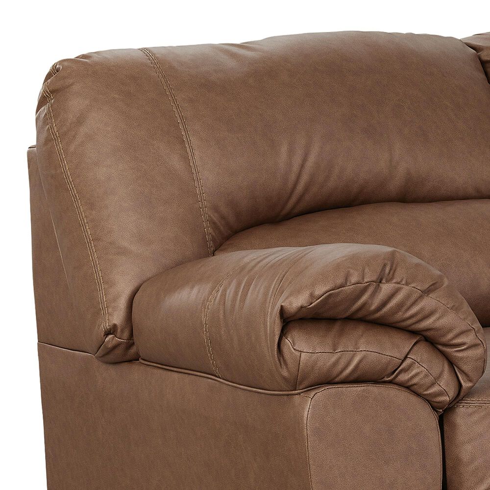 Ashley WillowBend 3-Piece Sectional with RAF Sofa in Caramel, , large