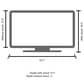 Hisense 75" Class U7 Series Mini-LED ULED 4K in Black - Smart Google TV, , large