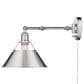 Golden Lighting Orwell 1-Light Wall Sconce in Chrome, , large