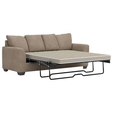 Ashley Triston-Peaks Queen Stationary Sofa Sleeper in Suede, , large
