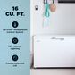 Amana 16 Cu. Ft. Chest Freezer with Up-Front Temperature Control System in White, , large