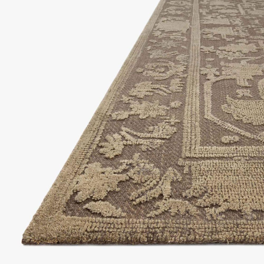 Magnolia Home Gloria 2&#39;3&quot; x 3&#39;9&quot; Bark and Khaki Area Rug, , large