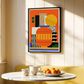 HOMLUX 24" x 18" Geometric Canvas Art in Multicolor, , large
