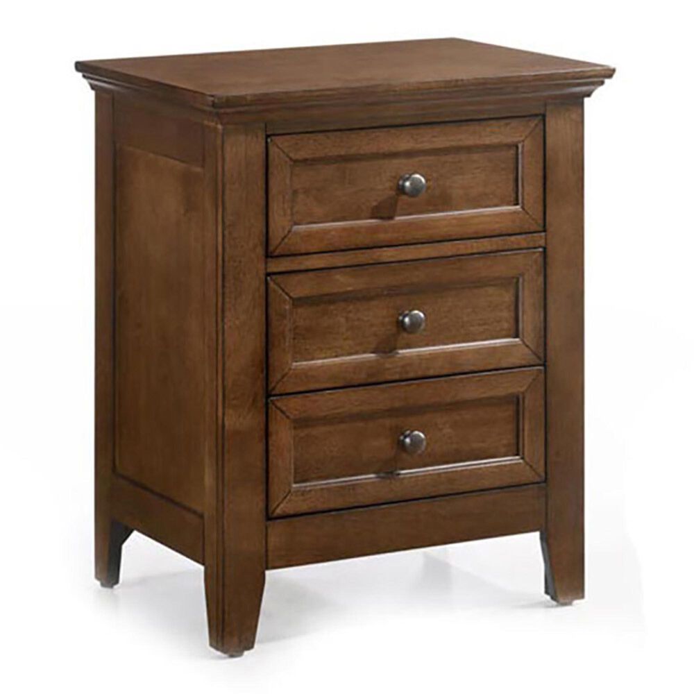 Hawthorne Furniture San Mateo 4 Piece King Panel Bedroom Set in Tuscan, , large