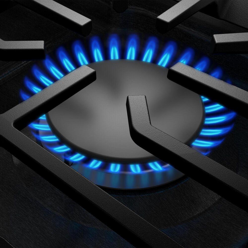 KitchenAid 30" Gas Cooktop with 5 Burners in Black Ore, , large