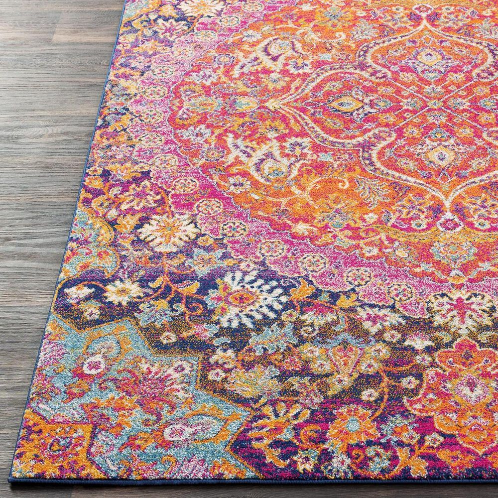 Surya Harput HAP-1044 7&#39;10&quot; x 10&#39;3&quot; Garnet and Orange Area Rug, , large
