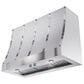 Elica Catania 48" Wall Mount Range Hood in Stainless Steel, , large