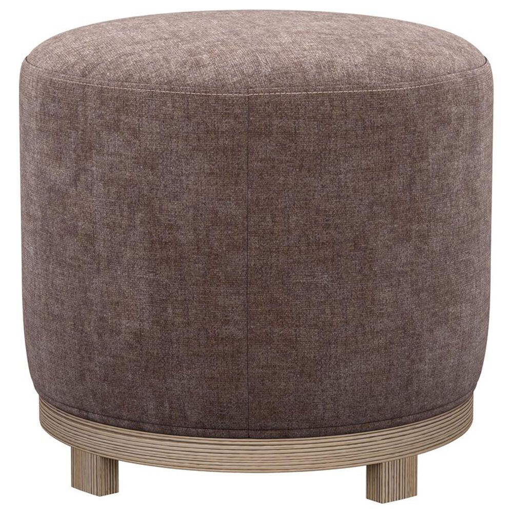 Golden Wave Furniture Lana Ottoman with Swivel Base in Rose, , large