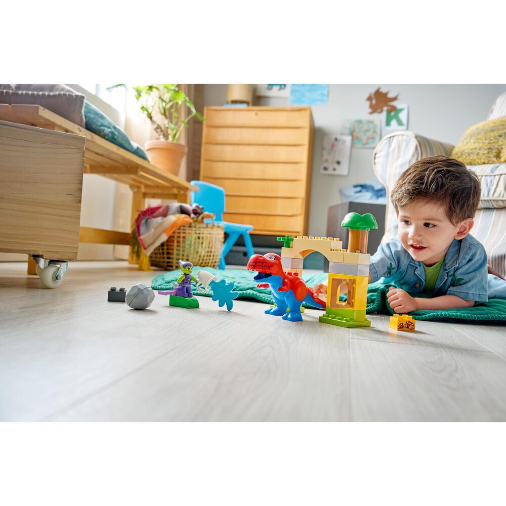 LEGO Duplo Dinosaur Spidey-Rex and Green Goblin Building Set, , large