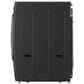 LG 5.2 Cu. Ft. Front Load Washer with Steam and TurboWash in Black Steel, , large