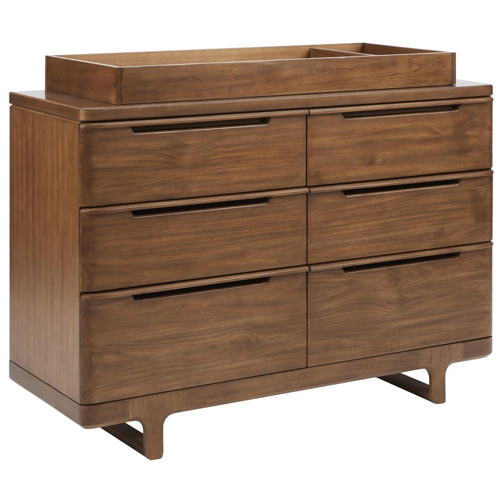 Maxi Cosi Embraced Forms 6-Drawer Dresser and Changer Top in Chestnut, , large